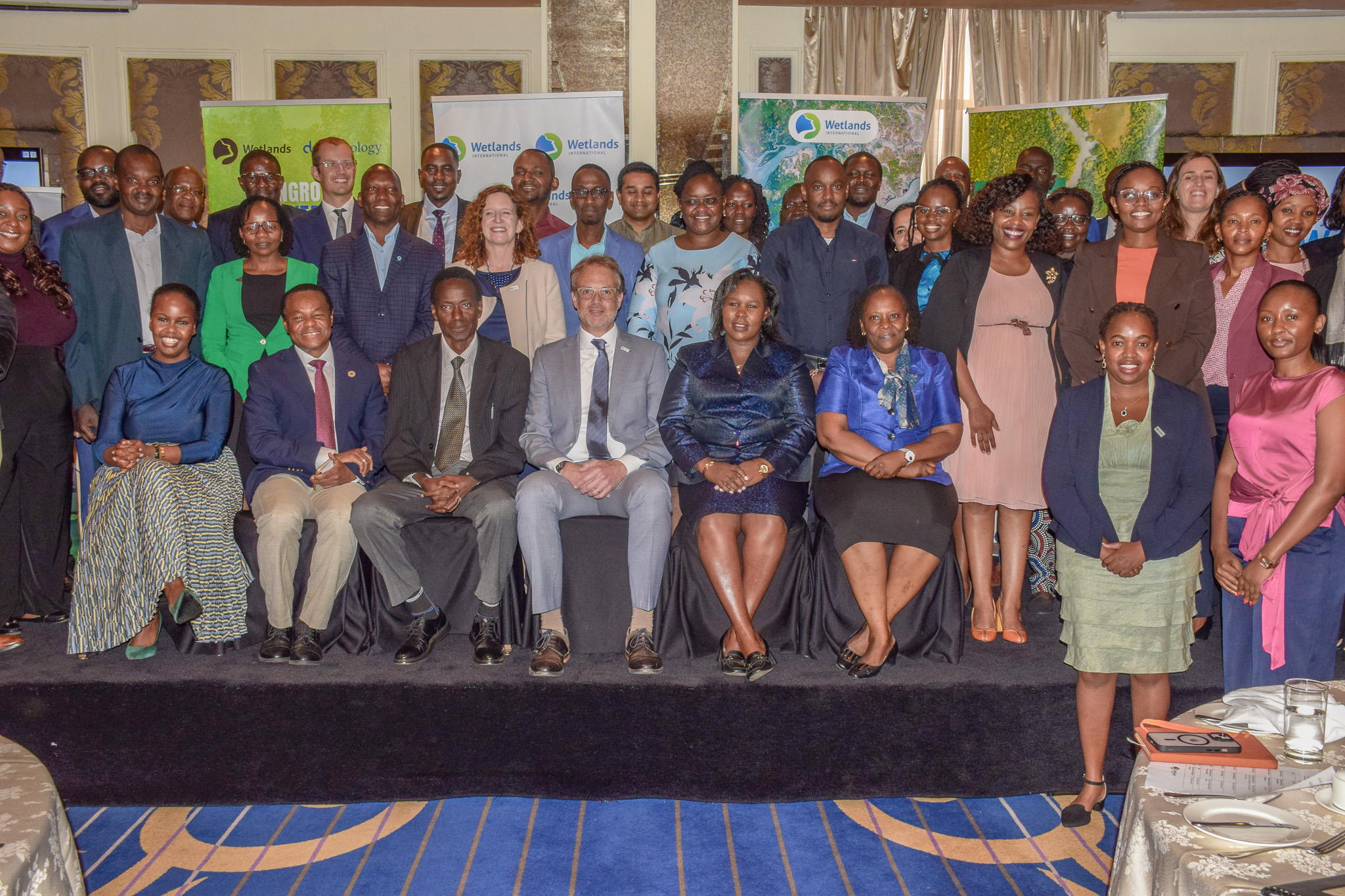 Group photo during the CEO's Breakfast with Various stakeholders